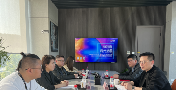 寻求数字化改革途径 加快数字化改革落实  ——创意设计学院走访时光坐标影视传媒